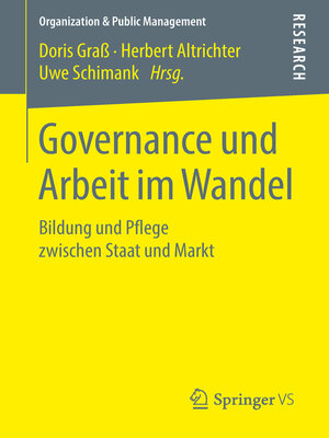 cover image of Governance und Arbeit im Wandel